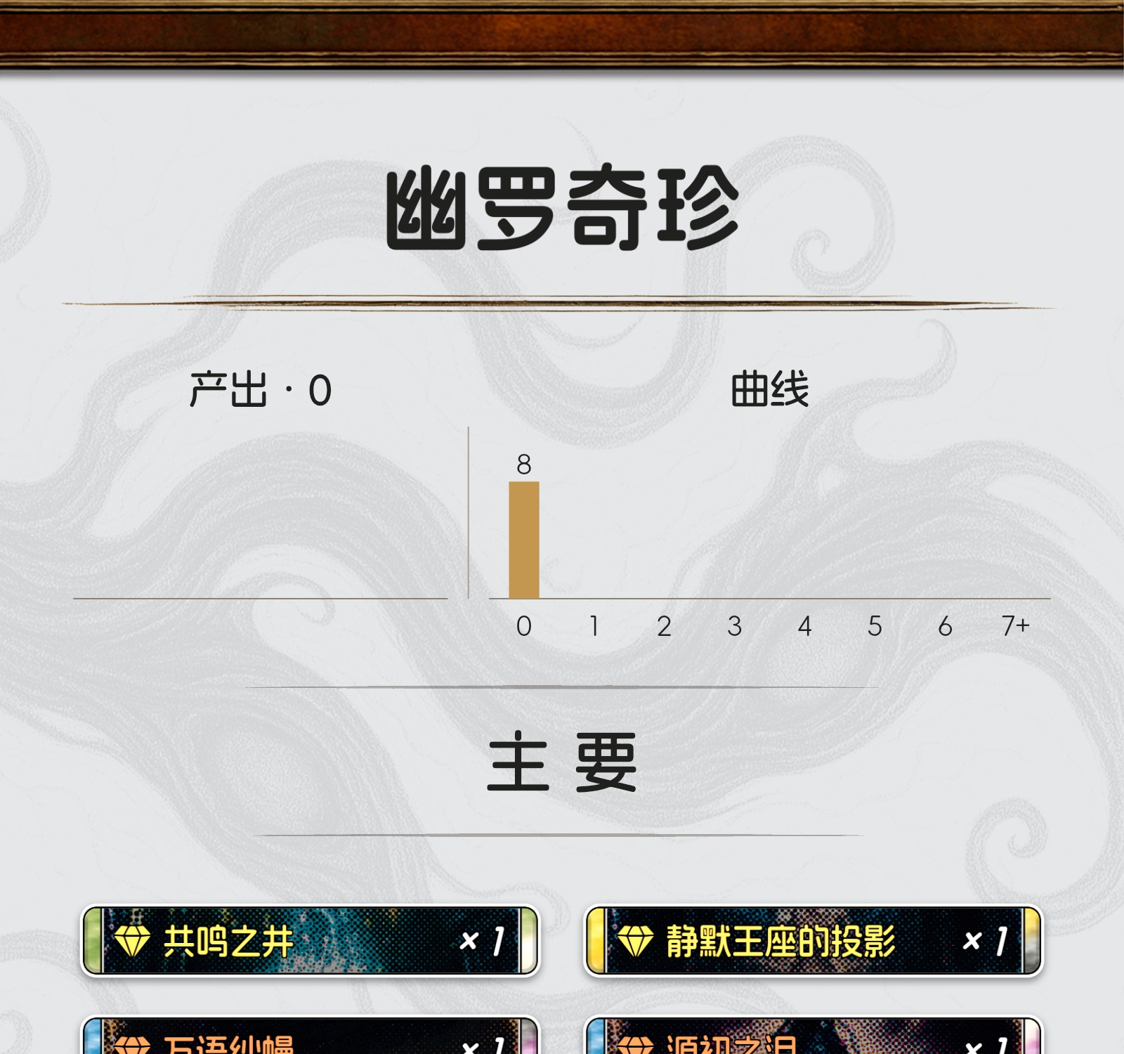 幽罗奇珍